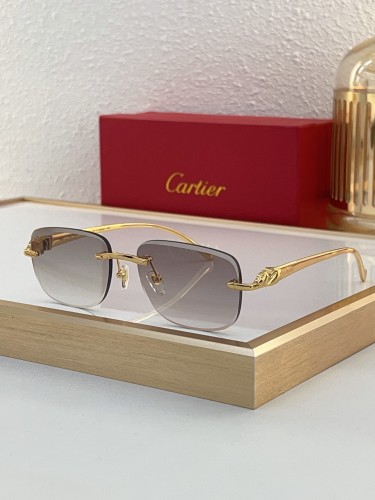 Cartier Sunglasses AAAA-7809