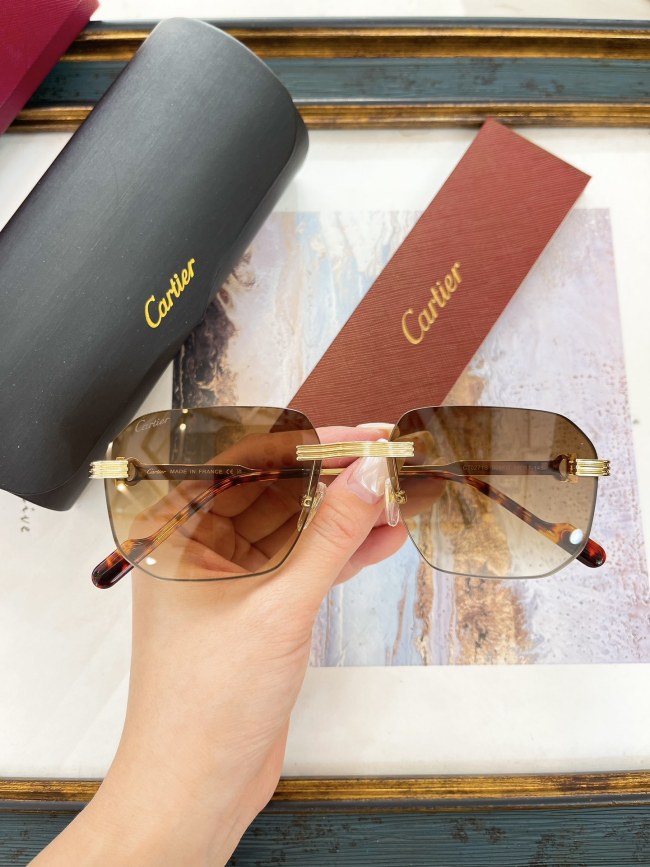 Cartier Sunglasses AAAA-7795