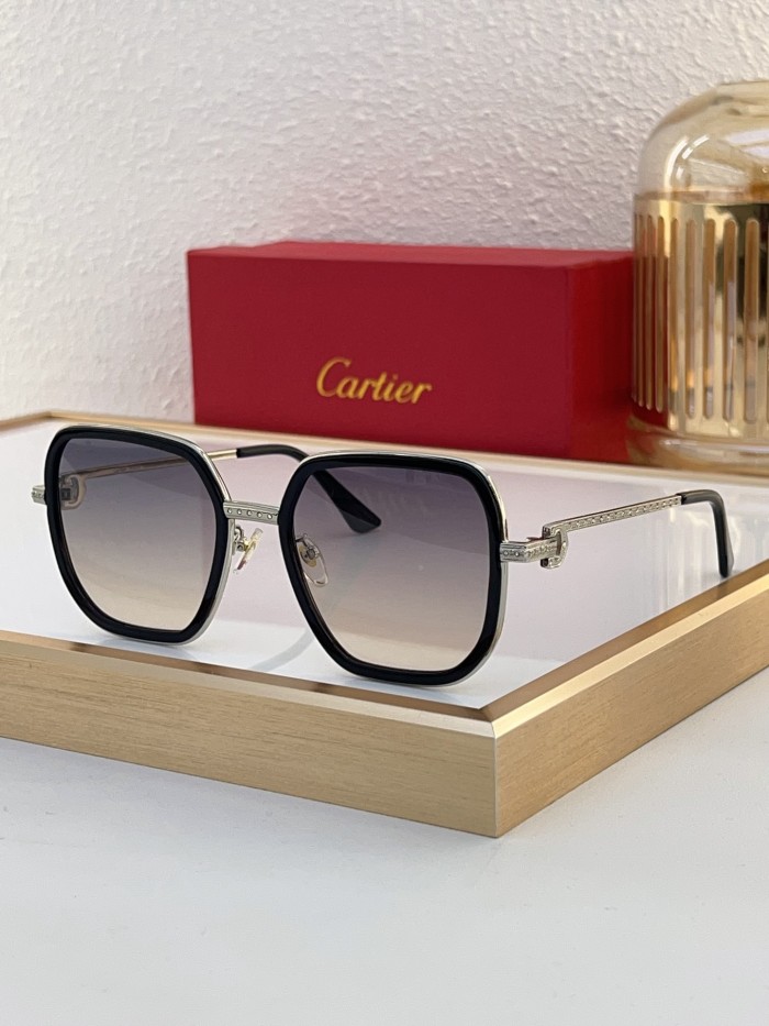 Cartier Sunglasses AAAA-7887