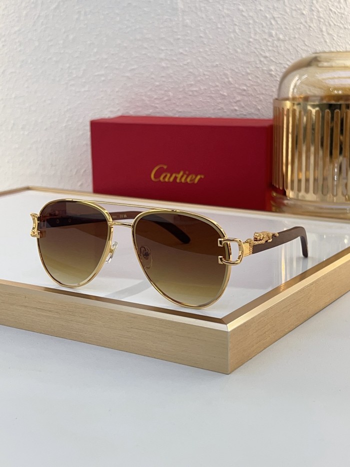 Cartier Sunglasses AAAA-7931
