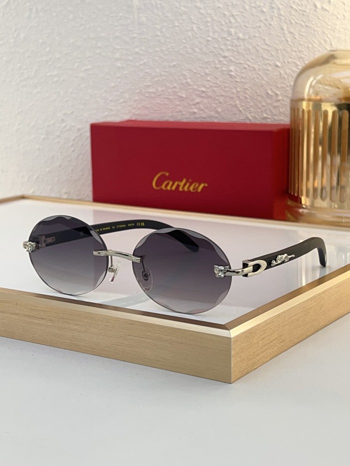 Cartier Sunglasses AAAA-7849