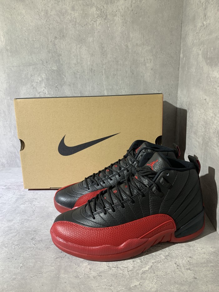 Authentic Air Jordan 12 “Flu Game” 2025