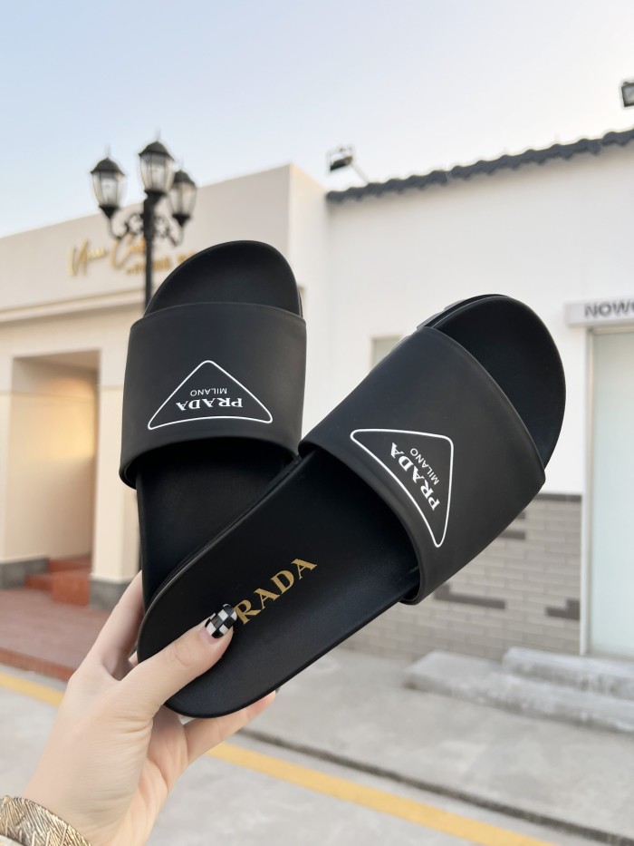 Prada women slippers 1：1 quality-129