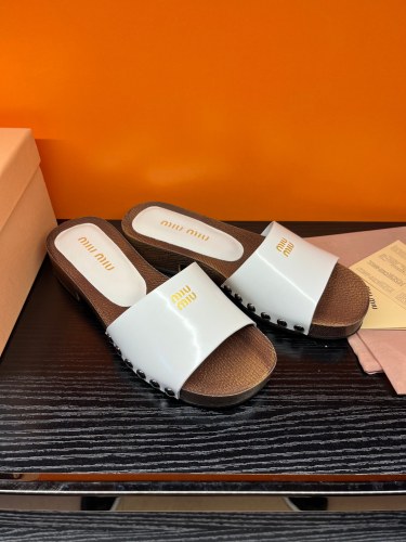 Miu Miu women slippers 1：1 quality-075