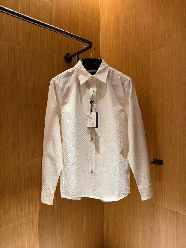 LV Shirt High End Quality-1208