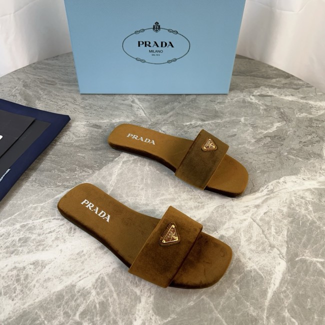 Prada women slippers 1：1 quality-163