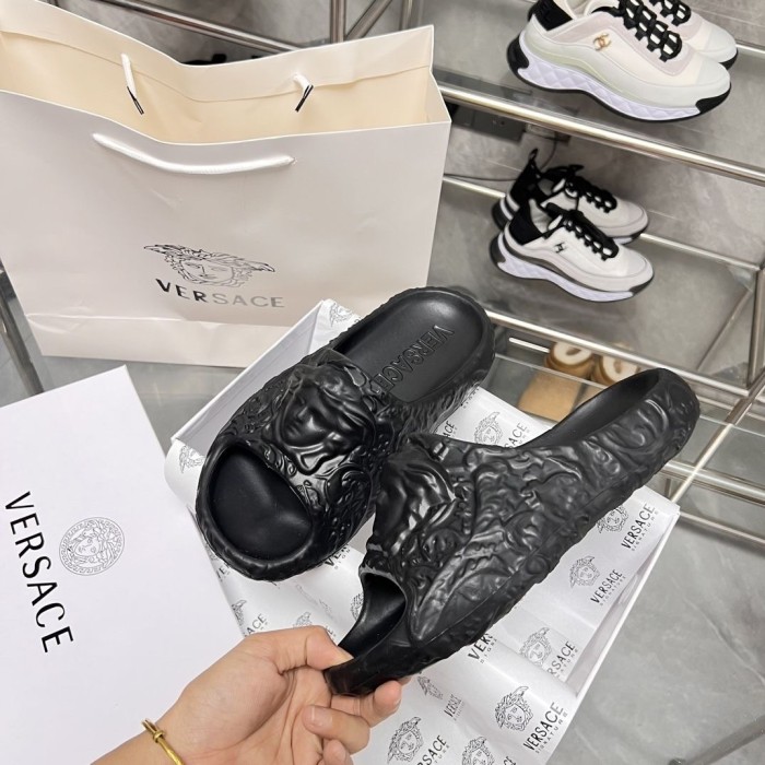 Versace women slippers 1：1 quality-106