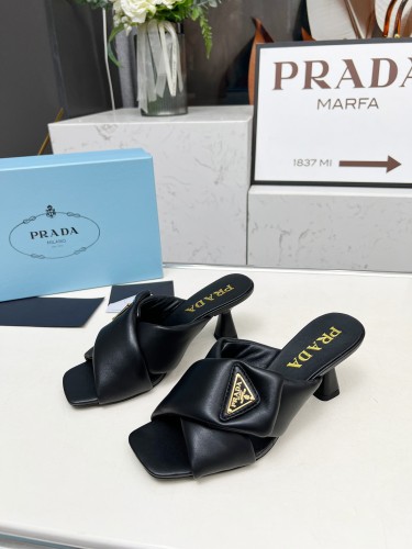 Prada women slippers 1：1 quality-167