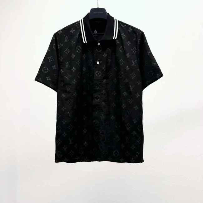 LV Shirt High End Quality-1221