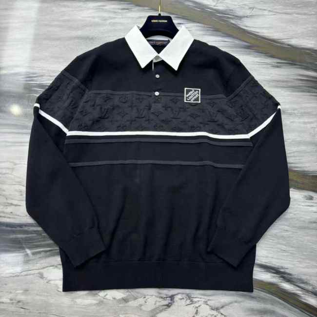 LV Shirt High End Quality-1224