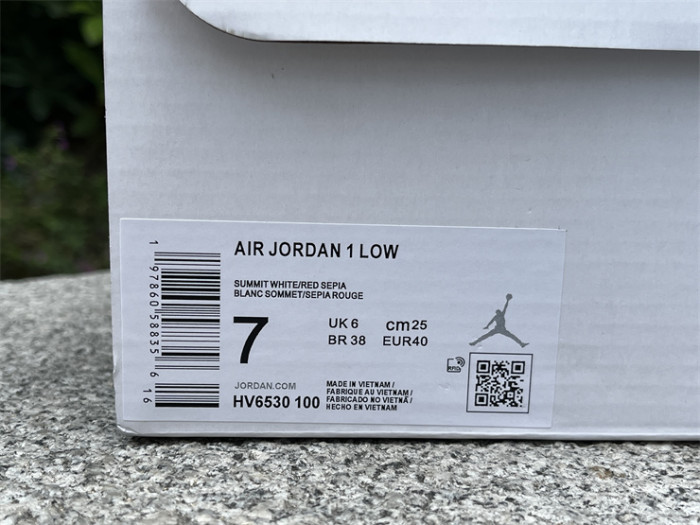 Authentic Air Jordan 1 Low SE “Coconut Milk ”