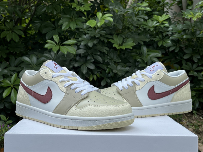 Authentic Air Jordan 1 Low SE “Coconut Milk ”