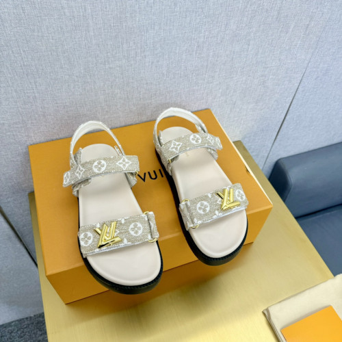 LV women Sandals 1：1 Quality-1000