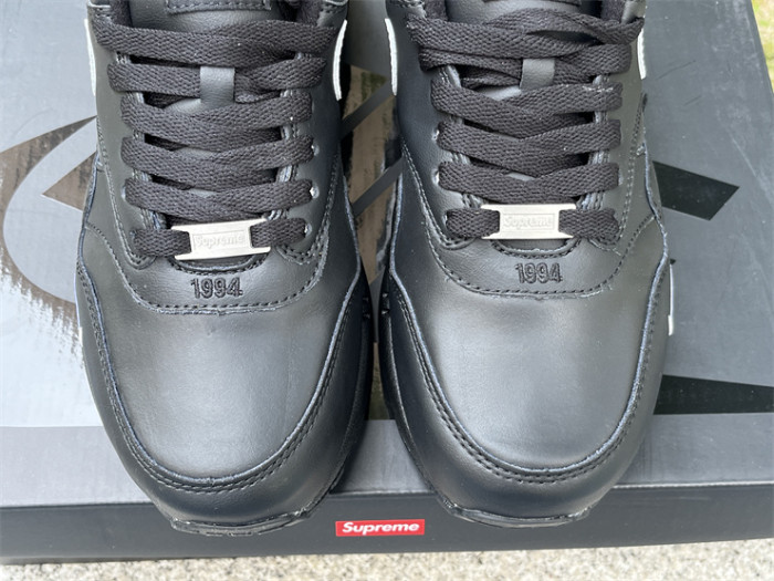 Authentic Supreme x Nike Air Max1'87  Black
