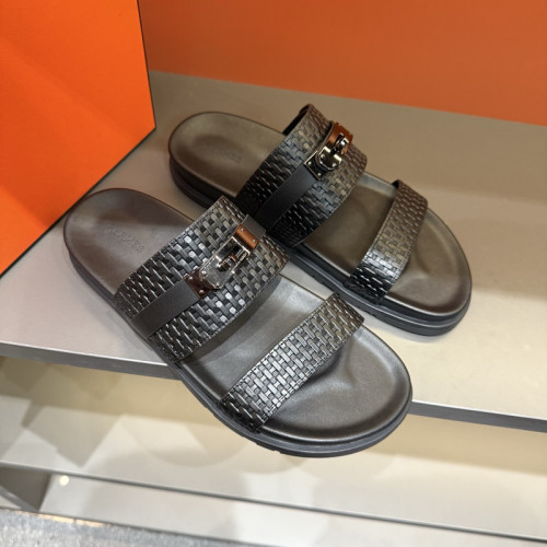 Hermes men slippers AAA-289