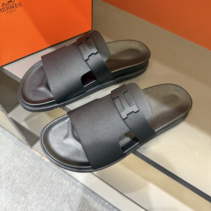Hermes men slippers AAA-291