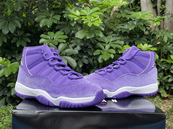 Authentic  Air Jordan 11 “Purple Rain”