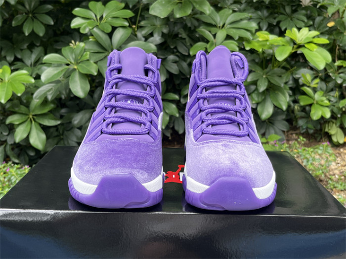 Authentic  Air Jordan 11 “Purple Rain”