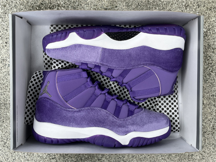 Authentic  Air Jordan 11 “Purple Rain”