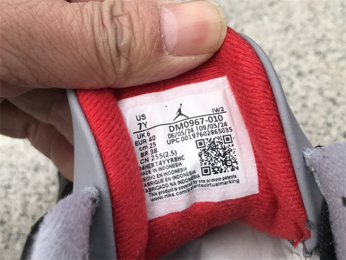 Authentic Air Jordan 3 “Black Cement” 2024 GS