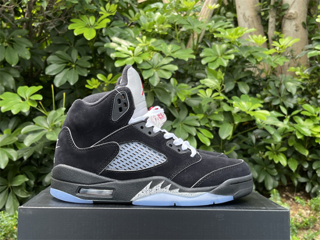 Authentic Air Jordan 5 “Black Metallic Reimagined”   GS