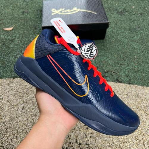 Authentic Nike Kobe 5 Protro Caitlin Clark Indiana Fever