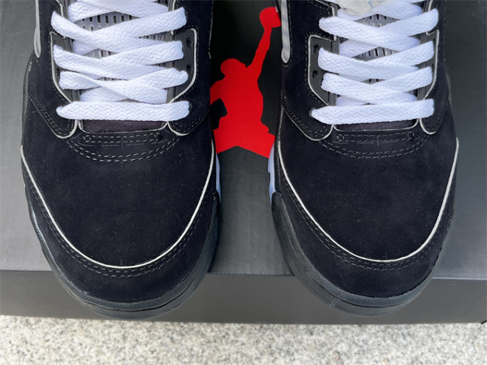 Authentic Air Jordan 5 “Black Metallic Reimagined”   GS