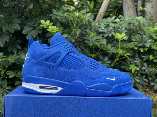 Authentic Air Jordan 4 Nigel Brick by Brick Blue