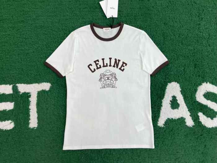 Celine shirt high end quality-111