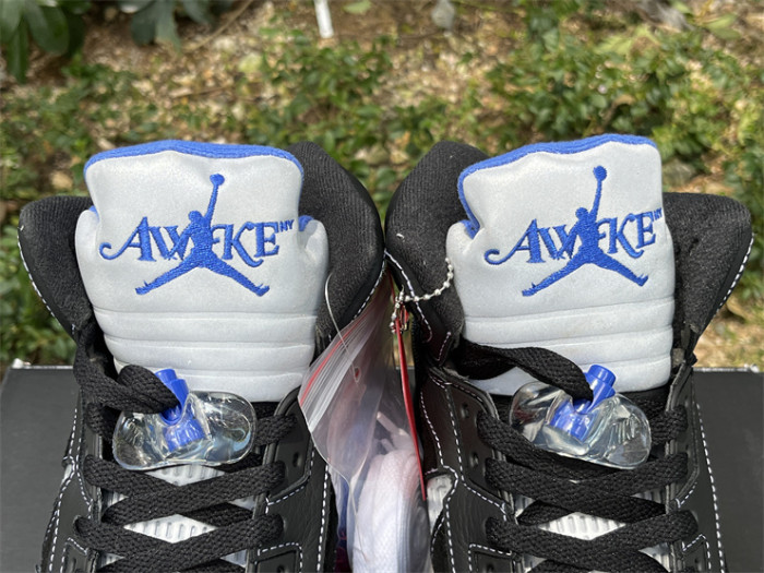Authentic Awake NY x Air Jordan 5 “Racer Blue”