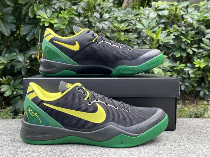 Authentic  Kobe 8 Protro  Oregon Ducks  PE Mamba Program