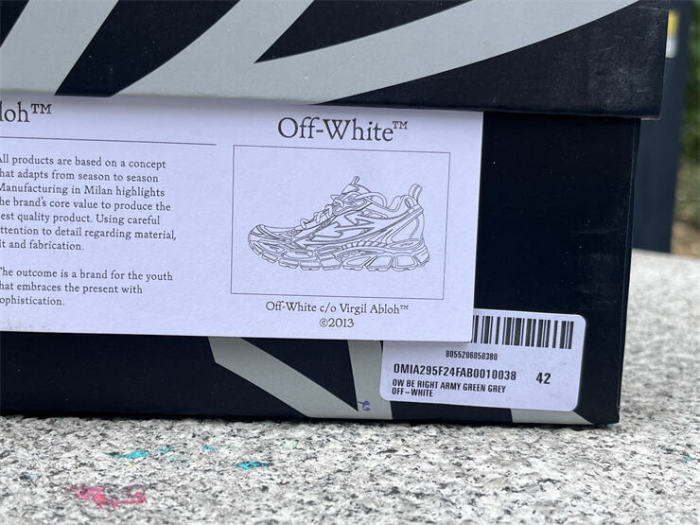 OFF white Men shoes 1：1 quality-497