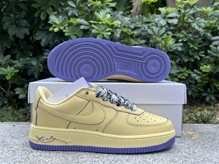 Authentic Kobe x Nike Air Force 1 Protro “Soft Yellow”