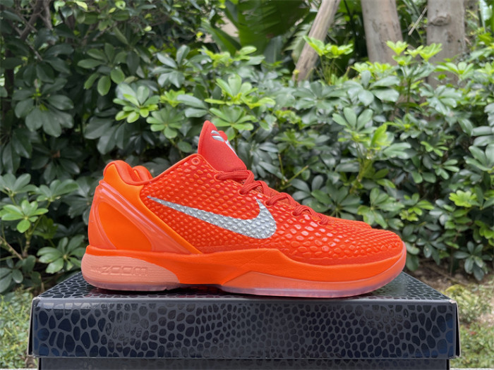 Authentic Nike Kobe 6 Protro Total Orange