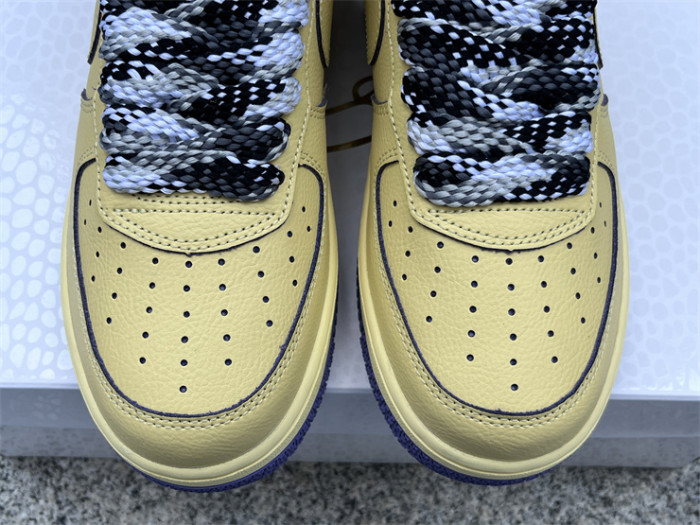 Authentic Kobe x Nike Air Force 1 Protro “Soft Yellow”