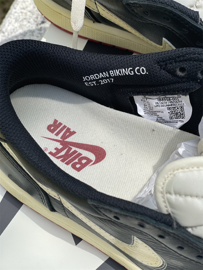 Authentic  Nigel Sylvester x Jordan Air Jordan 1 Low OG Nitro  Better With Time