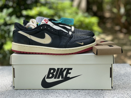 Authentic  Nigel Sylvester x Jordan Air Jordan 1 Low OG Nitro  Better With Time