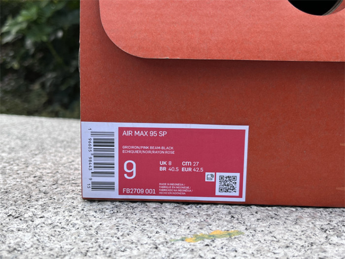 Authentic Corteiz x Nike Air Max 95  Pink Beam