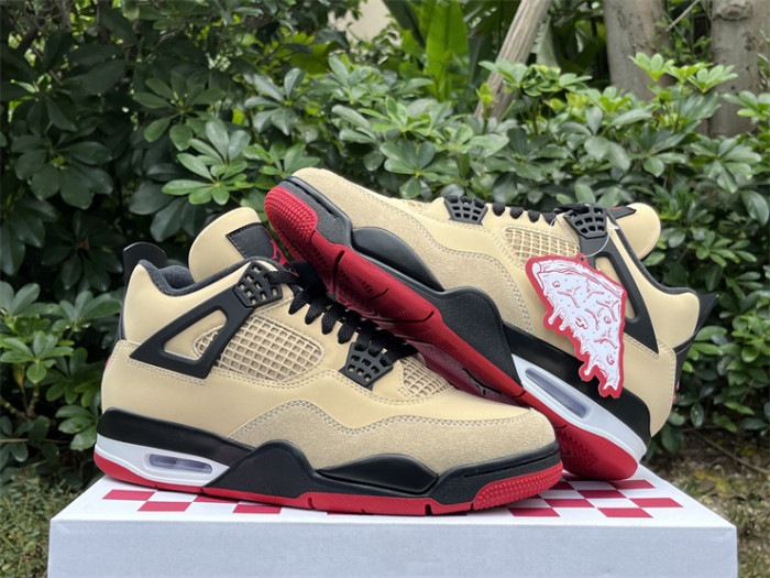 Authentic Jordan 4 Retro Pizza