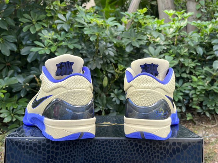 Authentic Nike Kobe 4 Protro  FC Barcelona Team Gold