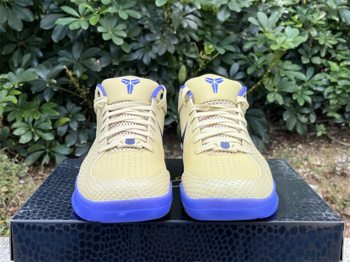 Authentic Nike Kobe 4 Protro  FC Barcelona Team Gold
