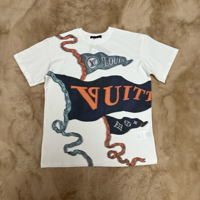 LV Shirt High End Quality-1301