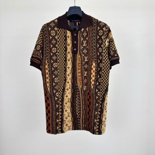 LV Shirt High End Quality-1307