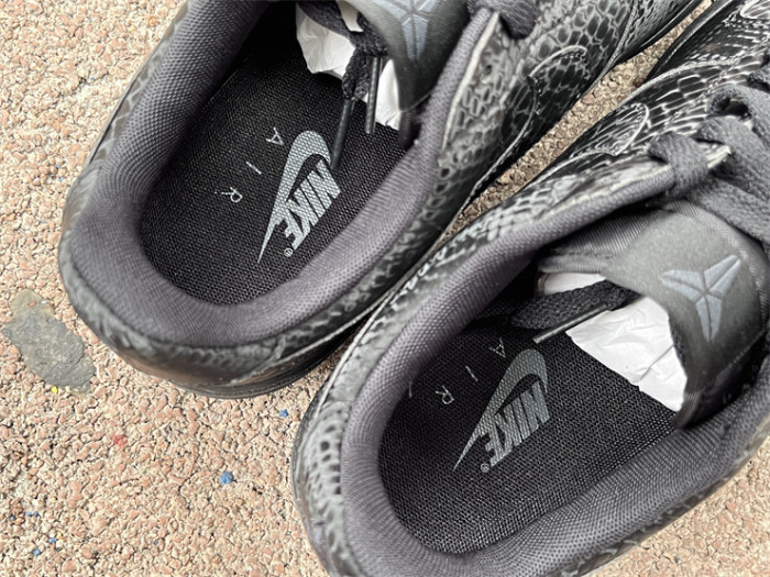 Authentic Nike Air Force 1 Low Kobe Forever Triple Black