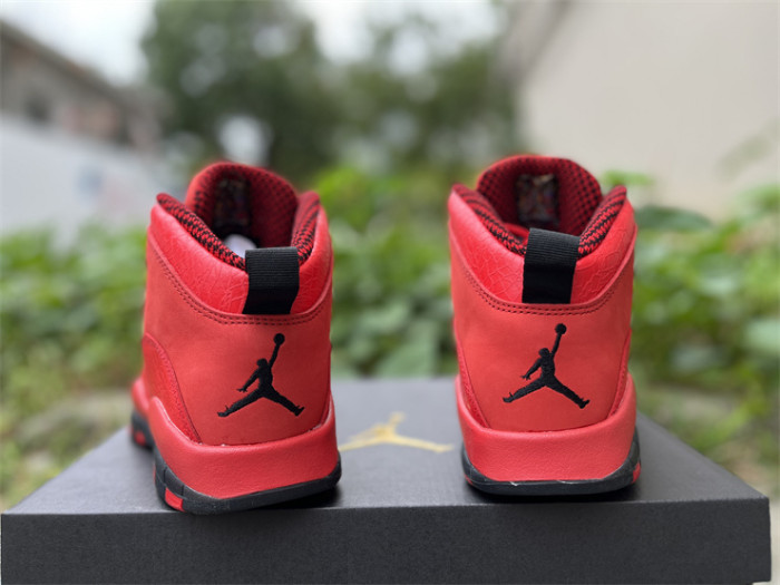 Authentic Air Jordan 10 Red