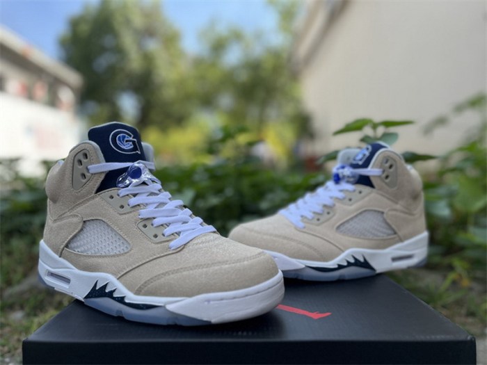 Authentic Jordan 5 “Georgetown” PE