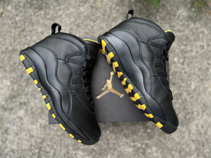 Authentic Air Jordan 10 Black