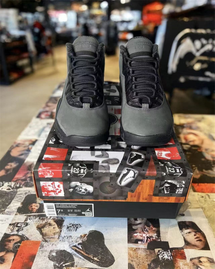 Authentic Air Jordan 10  Shadow