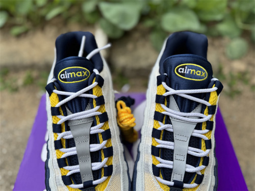 Authentic Nike SB Air Max 95 x Eric Koston Obsidian and Speed Yellow