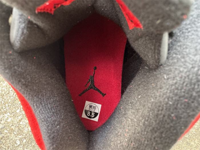 Authentic Air Jordan 5 Retro Red Suede